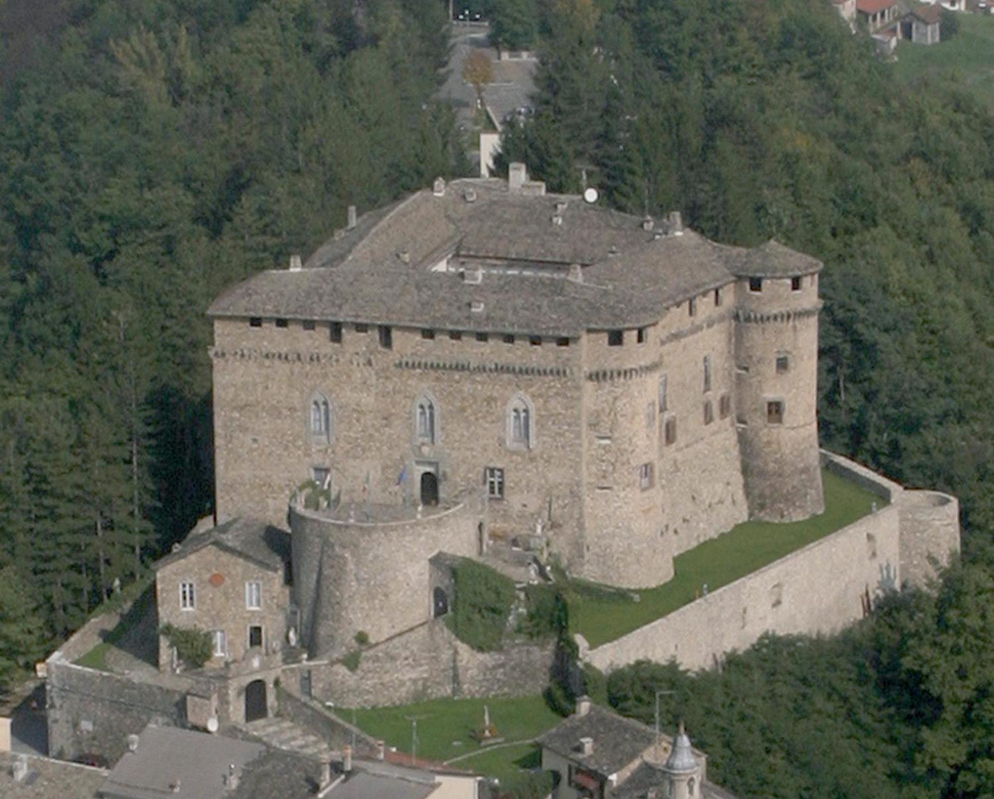 Castello Di Compiano Hotel Relais Museum Exterior photo